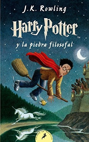 Libro : Harry Potter Y La Piedra Filosofal - J. K. Rowling