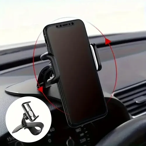 Soporte Celular Tipo Clip Para Auto 360 Grados
