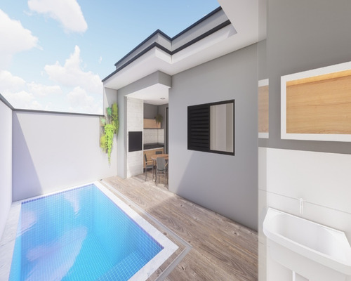 Imagem 7 de 7 de Casa 108m² 3 Dormitórios 1 Suíte Condomínio Terras De São Francisco Sorocaba - Ca00913 - 69784032