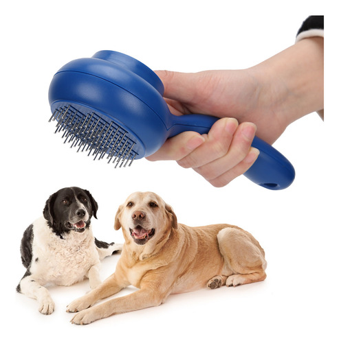 Cepillo De Depilación Autolimpiante Para Perros Y Gatos Pet