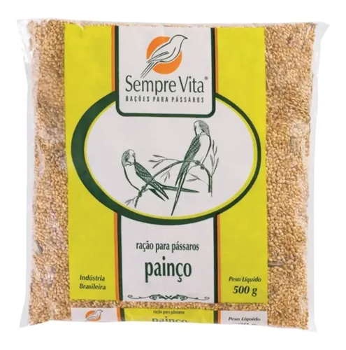 Ração Para Pássaros Sempre Vita Painço - 500g