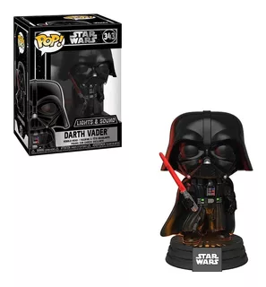 Figura de acción Darth Vader pop 343 Luz y Sonido de Funko Star Wars