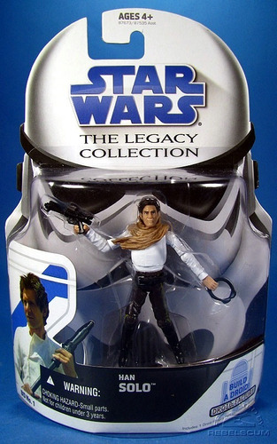 Star Wars Legacy Collection 2008 Han Solo Sandstorm Unico!!