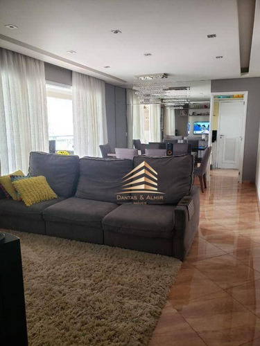 Apartamento No Centro, Condomínio Varandas, 124m², 3 Dormitórios, 1 Suíte, 2 Vagas, Avalia Permuta. - Ap1093