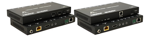 Extensor Hdmi 2.0 Uhd 4k 18gbps Hdbaset Com Arc E Ir - 100m