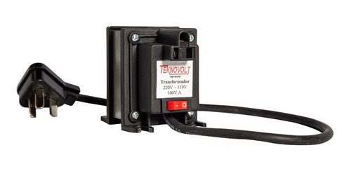 Imagen 1 de 7 de Transformador 100w 110v-220v. Equipos Usa Con Ficha