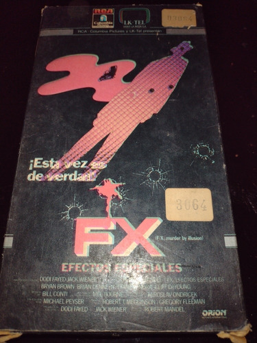 Fx Efectos Especiales En Vhs!!!!!! (Usado)