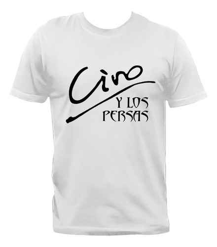 Remera Ciro Y Los Persas Rock Nacional Algodón Premium