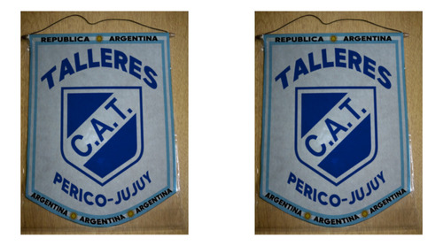 Banderin Chico 13cm Talleres De Perico Jujuy