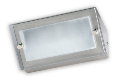 Aplique De Pared Inclinado Niquel E27 Apto Led 26207ni Aller