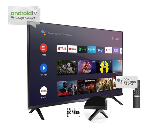 Imagen 9 de 9 de Smart TV TCL S65A-Series L40S65A LED Android Oreo Full HD 40" 100V/240V