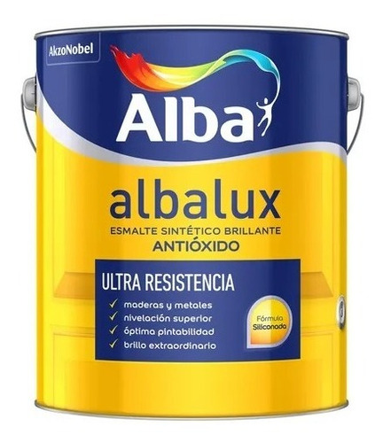 Albalux Blanco Brillante X 4 Lts -miozzi Blanco