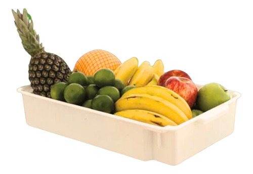 Kit Com12 Bandejas Topa Tudo Para Açougue Padaria Alimentos Branca 11,5 Litros Atacado
