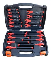 Comprar Juego De Llaves Aisladas De Extremo Abierto 1000v 18 Piezas