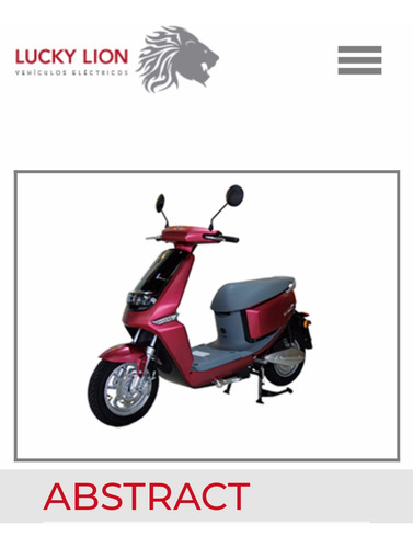 Imagen 9 de 9 de Lucky Lion Italian Italian Okm Moto Electrica