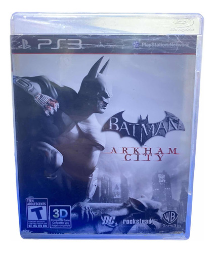 Jogo Batman Arkham City Ps3 Original Completo Usado