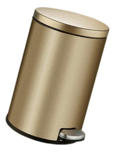 Cubo De Basura Con Pedal De Acero Inoxidable A Prueba De