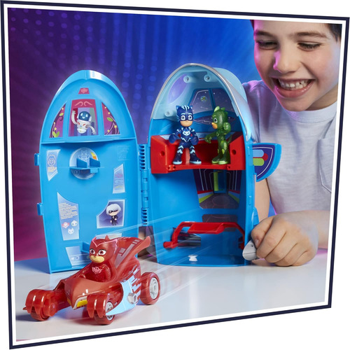 Juguete Preescolar Pj Masks Pj Ultimate Adventure Set, Ro...