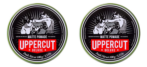 Produto De Modelagem De Cabelo Uppercut Deluxe Matte Pomade
