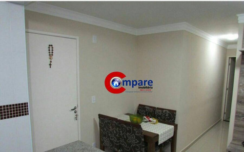Apartamento Com 2 Dormitórios À Venda, 45 M² Por R$ 245.000,00 - Vila Rio De Janeiro - Guarulhos/sp - Ap8678