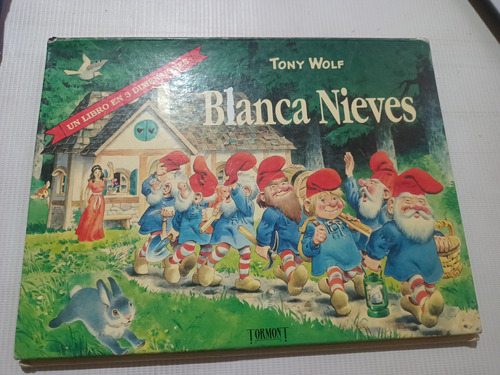 Libro 3d Pop-up Blanca Nieves Vintage Año 1994