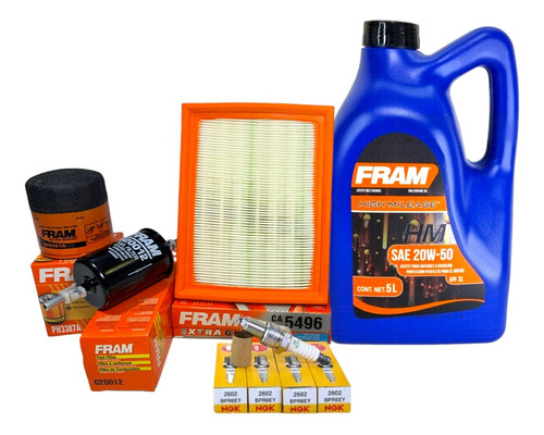 Kit Afinación Chevy 1.6 1994-2012 20w50 Aire Aceite Gasolina