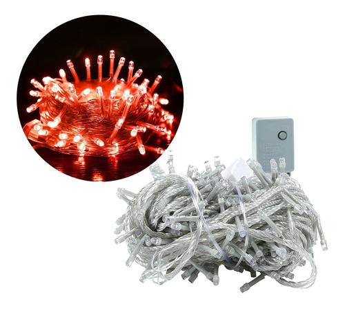 Luces Micro Led Arbol Navidad X 100 Alto Brillo Directo 220v