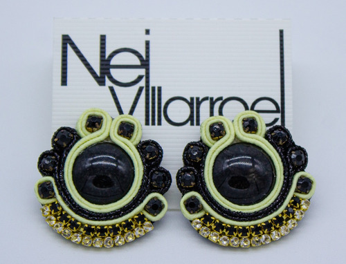 Aros Neivillarroel Soutache Modelo Norma