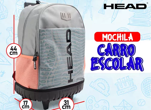 Mochila Carro Carrito Escolar Base Reforzada Manija Telescop