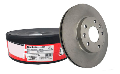 Par Disco Freio Dianteiro Duster 1.6 2012 Original Trw Varga