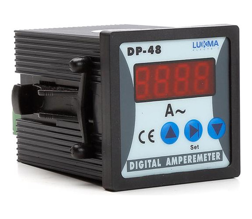 Amperímetro Digital Quadrado 48x48mm 220vac Lukma Lk-dp3 48