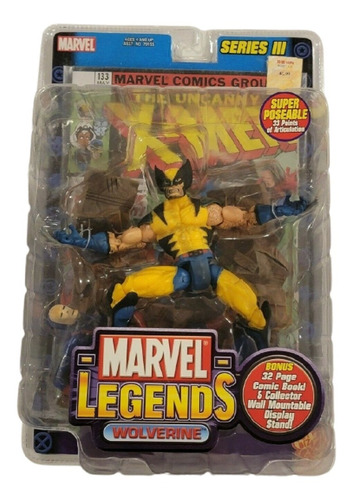 Toybiz Marvel Legends Series 3 2002 Wolverine