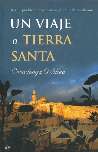 Libro Un Viaje A Tierra Santa De Covadonga O'shea