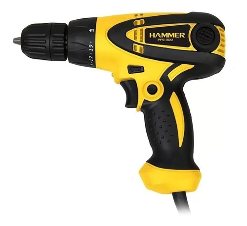 Furadeira parafusadeira elétrica de 10mm Hammer GYPFE300 300W 110V