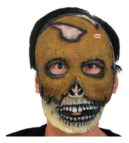 Máscara Calavera Espantapájaros Látex Disfraz Halloween -cc