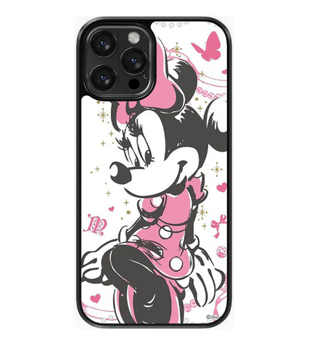 Funda Diseño Para Samsung  Minnie Mousse Rosa #3