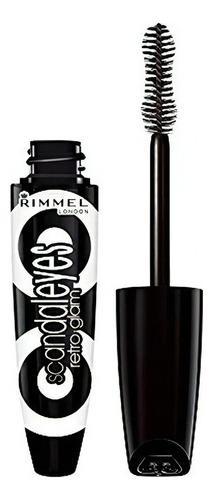 Rimmel Scandaleyes Retroglam Mascara, Extreme Black, 0.41 On