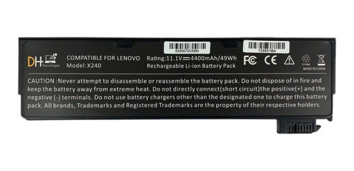 Batería Para Lenovo Thinkpad T440 T450 T460 X240 X250