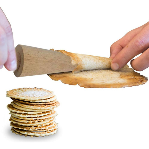 O'creme Pizzelle Roller / Krumkake Cone / Molde Con...