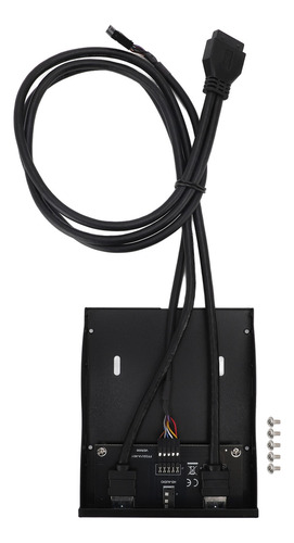 Panel Frontal Tipo Disquete Usb A, 3.5 Pulgadas, 19 Pines A