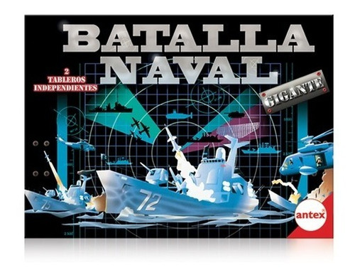 Imagen 1 de 3 de Juego De Mesa  Batalla Naval Tableros Plasticos Antex 8050