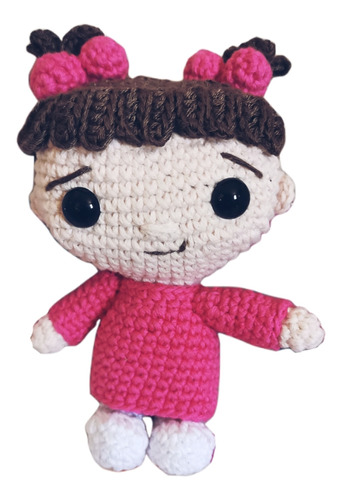 Boo Personalizado Amigurumi, Tejido A Mano (15 Cm) 