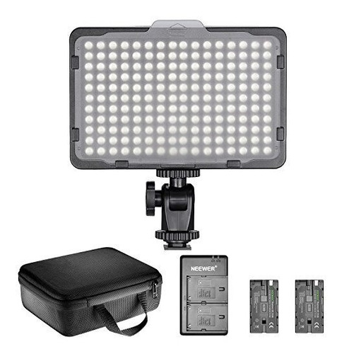   Luz Video Iluminacion Kit Led Bateria Ion Litio Cargador