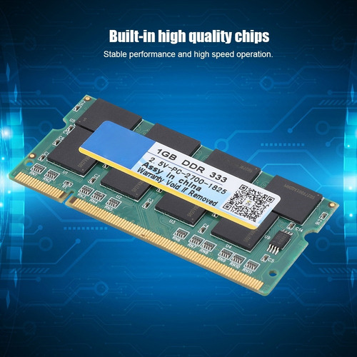 Memoria Ram Xiede 1g 333mhz Para Notebook Ddr Pc-2700