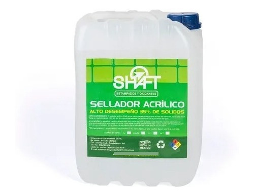 Selladoracrílico 35% Solidos Efecto Humedo Base Agua 20 L 