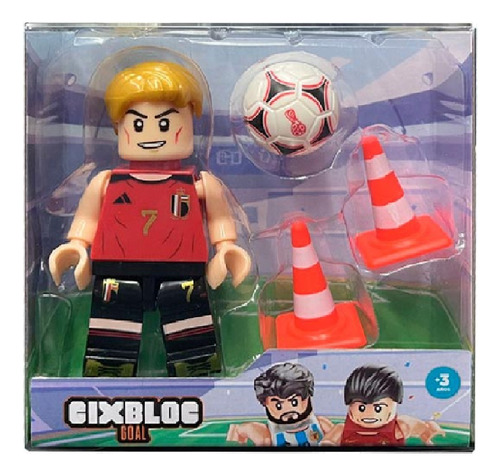 Muñecos Articulados Jugadores De Futbol Con Acc Belgica