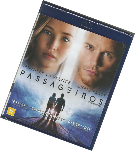 Blu-ray Passageiros Com Jennifer Lawrence Lacrado