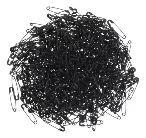 Imperdibles 22 Mm 1000 Unidades 22 Mm Negro