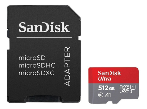 Memoria Micro Sd 512gb Sandisk Full Hd A1 Juegos Celular