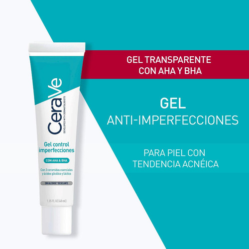 Gel Cerave Control Imperfeccionesl 40 Ml Piel Grasa